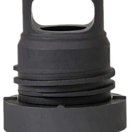 Yankee Hill 3102-1MB-28A Mini Phantom Q.D. Muzzle Brake Black Melonite Steel with 1/2"-28 tpi Threads & 1.60" OAL for 5.56x45mm NATO AR-Platform