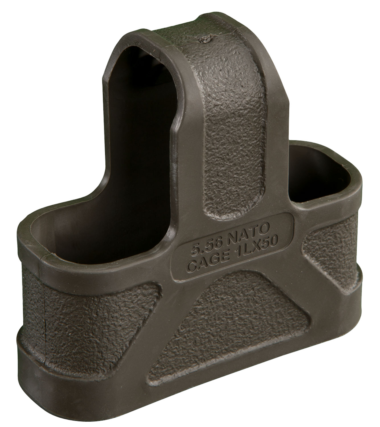 Magpul MAG001-ODG Original Magpul Made of Rubber w/ OD Green Finish for 5.56x45mm NATO Mags/ 3 Per Pack