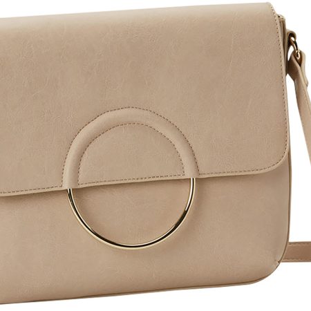 Bulldog BDP071 Hobo Purse w/Holster Blush PU Leather Most Sm Pistols & Revolvers Ambidextrous Hand