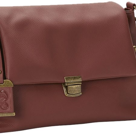 Bulldog BDP072 Hobo Purse w/Holster Rust PU Leather Most Sm Pistols & Revolvers Ambidextrous Hand