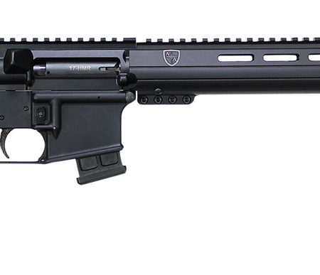 Alexander Arms RST17 Standard  17 HMR  10+1 18" Fluted Barrel, Black Hard Coat Anodized Metal Finish, EFX Black Stock, Optics Ready