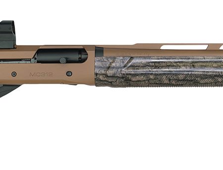 Girsan 390160 MC312 Gobbler 12 Gauge with 24" Barrel, 3.5" Chamber, 5+1 Capacity, Bronze Cerakote Metal Finish & Camo Fixed Pistol Grip Synthetic Stock Right Hand (Full Size) Includes Red Dot