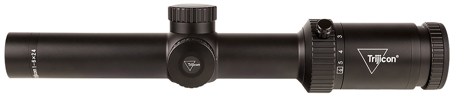 Trijicon 2900022 Credo HX Satin Black 1-6x24mm 30mm Tube LED Illuminated Green MOA Segmented Circle Reticle