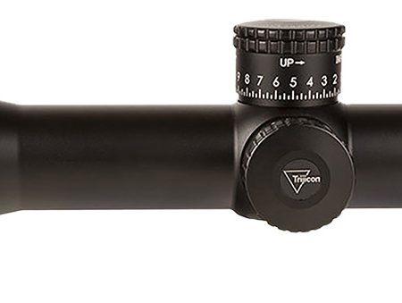 Trijicon 2900027 Credo HX  Satin Black 2.5-10x56mm 30mm Tube LED Illuminated Red MOA Precision Hunter Reticle