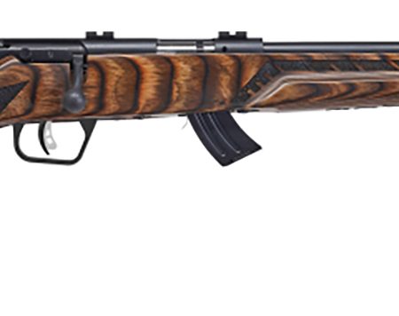 Savage Arms 26737 Mark II Minimalist Full Size 22 LR 10+1 18" Matte Black Steel Threaded Barrel, Matte Black Carbon Steel Drilled & Tapped Receiver, Boyd's Minimalist Natural Brown Laminate Stock