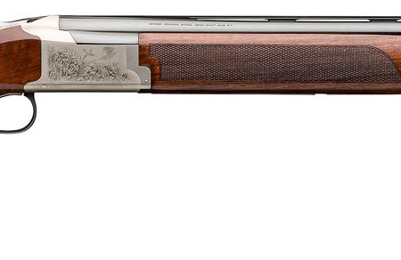 Browning 0182096004 Citori 725 Feather Full Size 20 Gauge Break Open 3" 2rd 28" Blued Over/Under Vent Rib Barrel, Engraved Silver Nitride Aluminum Receiver, Fixed Grade II/III Black Walnut Stock