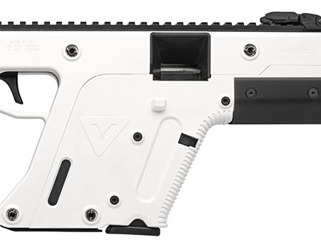 Kriss USA KV22CAP00 Vector CRB Gen2 Full Size 22 LR 10+1 16" Black Chrome Moly Barrel Alpine Cerakote Aluminum Receiver Apline White 6 Position Stock Right Hand