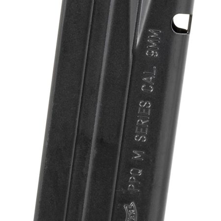 Walther Arms 2830400 PPQ  15rd/17rd 9mm Luger Fits Walther PPQ M2/SF Pro Black Steel