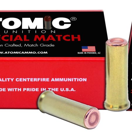 Atomic Ammunition 449 Match Precision Craft 38Special 148gr Hollow Base Wadcutter 50 Per Box/10 Case