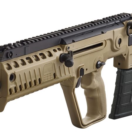 IWI US XFD18 Tavor X95 5.56x45mm NATO Caliber with 18.50" Barrel, 30+1 Capacity, Flat Dark Earth Metal Finish, Flat Dark Earth Fixed Bullpup Stock & Polymer Grip Right Hand
