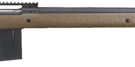 Ruger 57122 Hawkeye Long-Range Target Full Size 204 Ruger 10+1 26" Matte Black Steel Threaded Barrel, Picatinny Rail Steel Receiver, Black Speckled Brown Adj Comb & LOP Laminate Stock