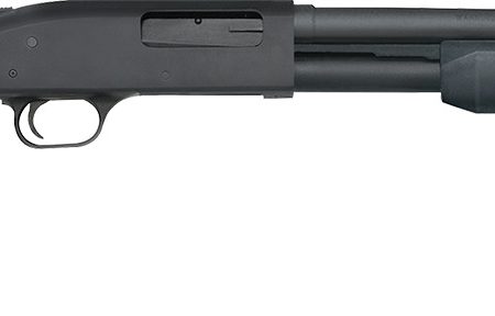 Mossberg 50698 590 Persuader 20 Gauge 6+1 3" 18.50" Cylinder Bore Barrel, Matte Blued Metal Finish, Drilled & Tapped Receiver, Synthetic Stock