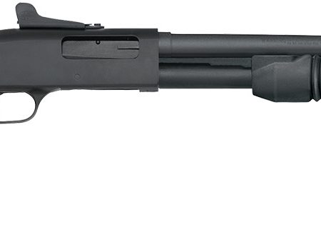 Mossberg 50699 590 Persuader 20 Gauge 8+1 3" 20" Cylinder Bore Barrel, Matte Blued Metal Finish, Drilled & Tapped Receiver, Ghost Ring Sight, Synthetic Stock