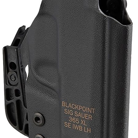 Sig Sauer HOL365XLAPXLH Tactical  IWB Black Polymer Belt Clip Fits Sig P365XL Left Hand