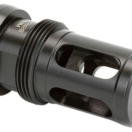 Griffin Armament GATMHC556 Taper Mount Hammer Comp Black Stainless Steel with 1/2"-28 tpi Threads, 1.94" OAL & 1.08" Diameter for 22 Cal