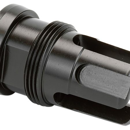 Griffin Armament TMMFH5824 Minimalist Taper Mount Flash Suppressor Black 17-4 Stainless Steel with 5/8"-24 tpi Threads, 1.80" OAL &  1.07" Diameter for 30 Cal