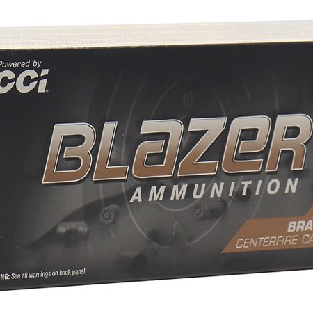 CCI 5221 Blazer Brass Handgun 10mmAuto 180gr Full Metal Jacket 50 Per Box/20 Case