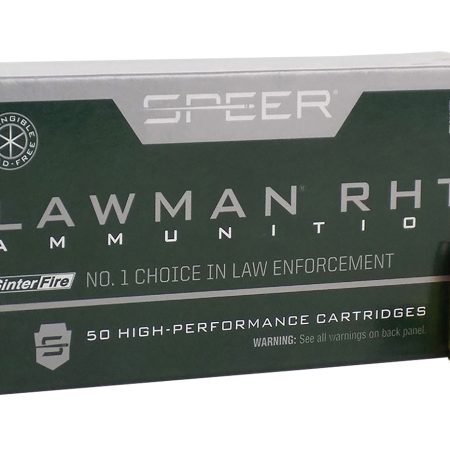 Speer 53365 Lawman Training RHT 9mmLuger 100gr SinterFire Frangible 50 Per Box/20 Case