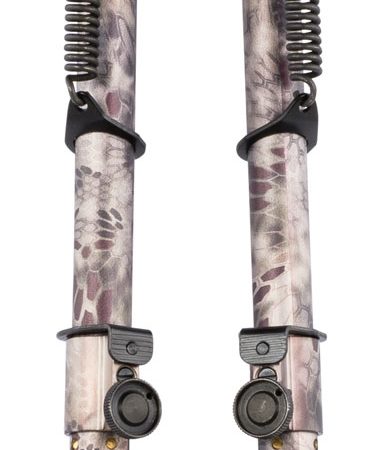 Harris Bipods 25C Swivel 25C Swivel Stud, 13.50"-27", Kryptek Highlander Steel/Aluminum, Rubber Feet