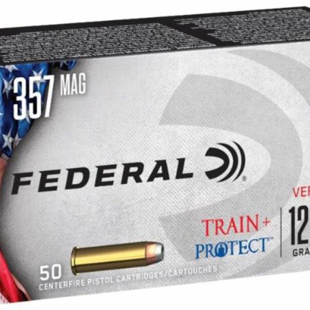 Federal TP357VHP1 Train + Protect  357Mag 125gr Versatile Hollow Point 50 Per Box/10 Case
