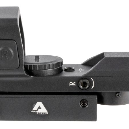 Aim Sports RT503F Full-Size Reflex Sight  Matte Black 1x33mm Red/Green Multi Reticle