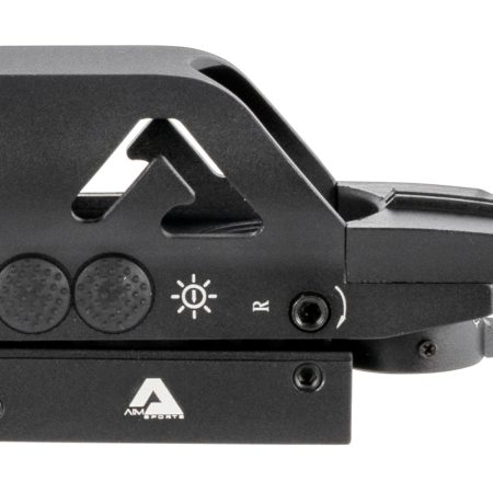 Aim Sports RT506C Full-Size Reflex Sight  Matte Black 1x34mm Red/Green Multi Reticle