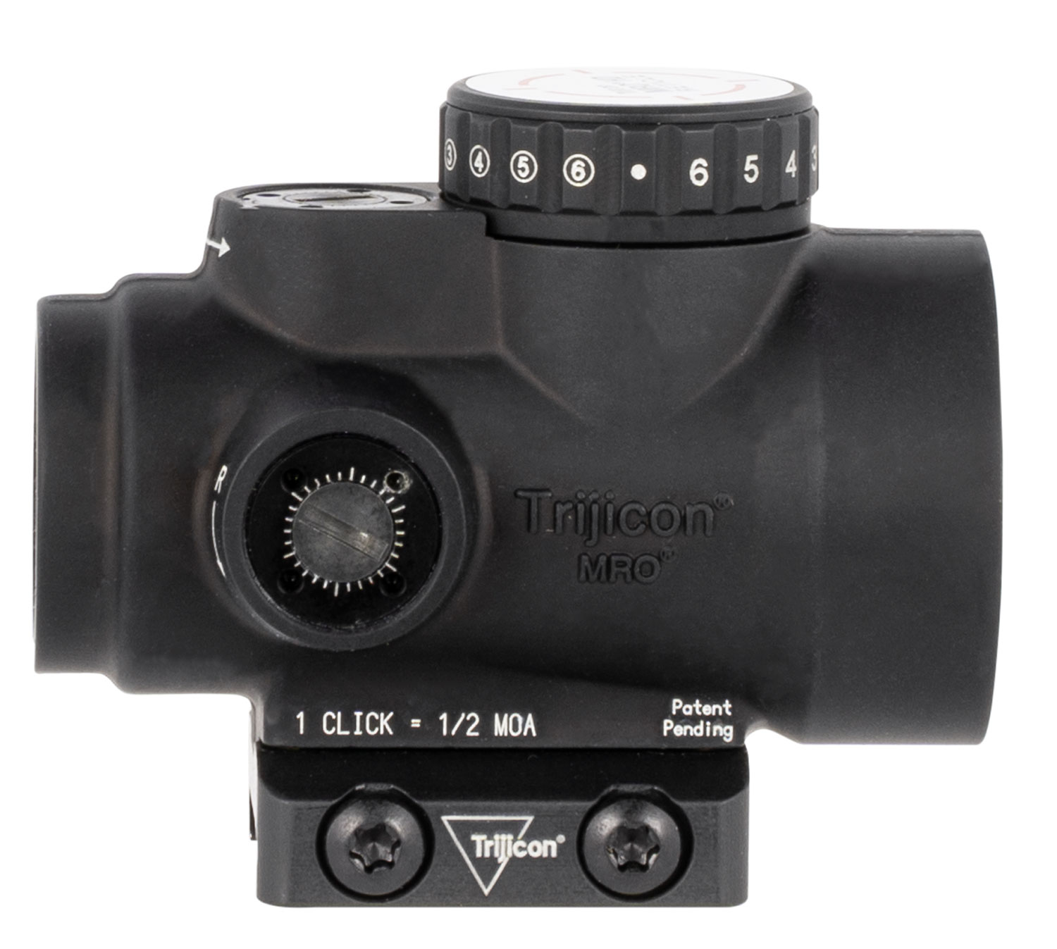 Trijicon 2200051 MRO HD Matte Black 1 x 25 mm 2 MOA Red Dot/68 MOA Circle Multi Reticle Low Mount