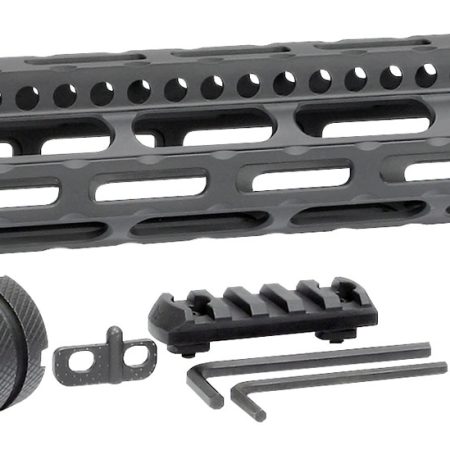 Midwest Industries MIULW12625 Ultralight  AR-15 Black Hardcoat Anodized Aluminum/Polymer 12.625" Picatinny/M-LOK