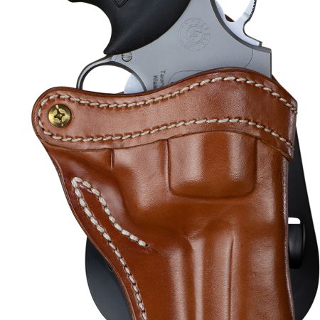 1791 Gunleather PDHR2CBRR RVH2  OWB Classic Brown Leather Paddle Fits Ruger GP100 Right Hand