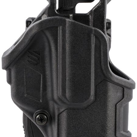 Blackhawk 410776BKR T-Series L2C Non-Light Bearing OWB Black Polymer Belt Slide Compatible w/Glock 48 Right Hand