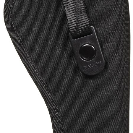 Allen 44802 Cortez  Size 02 OWB Style Black Polyester, Adjustable Strap & Belt Loop Mount Type fits 3-4" Barrel Medium-Large DA Revolver Right Hand