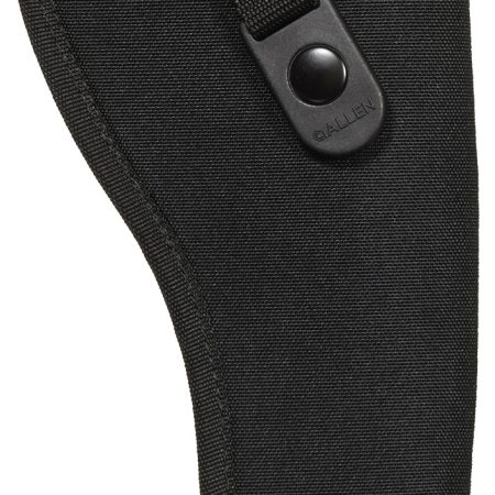 Allen 44803 Cortez  Size 03 OWB Style Black Polyester, Adjustable Strap & Belt Loop Mount Type fits 5-6.5" Barrel Medium-Large DA Revolver Right Hand