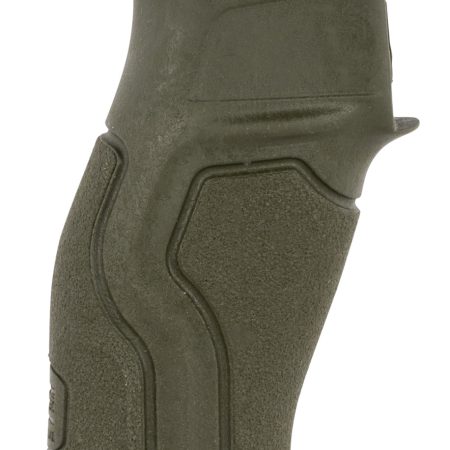 FAB Defense FX-GRADUSG Gradus Ergonomic Pistol Grip 15 Degree OD Green Polymer with Rubber Overmold for AR-15, AR-10, M4, M16