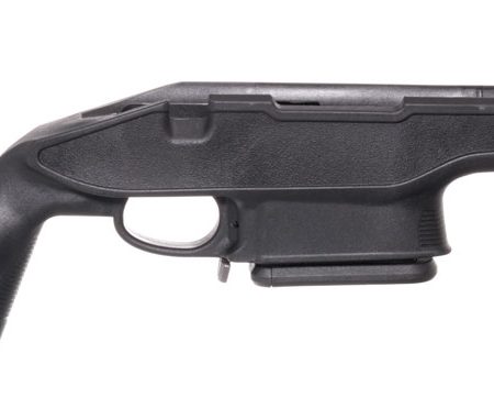 Archangel AA700SA Precision Elite Stock  Black Synthetic Fixed with Adjustable Cheek Riser for Remington 700 Short Action Includes Mag