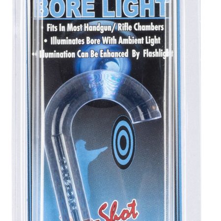 Pro-Shot BLCLEAR UV Bore Light  .22 Cal & Up Handgun/Rifle Fiber Optic Illuminator Lightening Blue