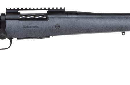 Mossberg 28103 Patriot Long Range Hunter 6.5 Creedmoor Caliber with 5+1 Capacity, 22" Threaded/Fluted Barrel, Matte Blued Metal Finish & Sniper Gray Fixed Monte Carlo Stock Right Hand (Full Size)