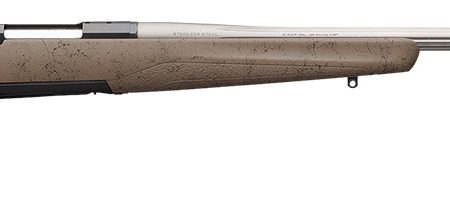 Browning 035514294 X-Bolt Western Hunter Long Range 6.5 PRC 3+1 26" MB Matte Blued Spider Webbed Flat Dark Earth Cerakote Hard Core Fiber-Fusion with Adjustable Comb Stock Right Hand (Full Size)