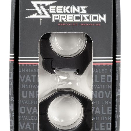 Seekins Precision 0010620012 Scope Rings  Matte Black 30mm High