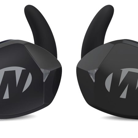 Walker's GWPSLCR2BT Silencer 2.0  Bluetooth In The Ear Black Polymer