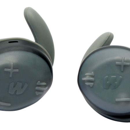 Walker's GWPSLCRRC2 Silencer 2.0 R600 26 dB In The Ear Gray Polymer