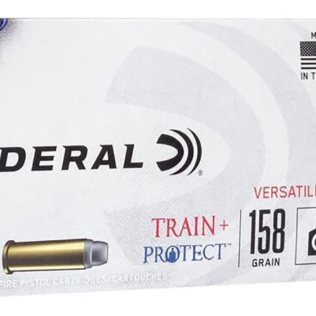Federal TP38VHP1 Train + Protect  38Special 158gr Versatile Hollow Point 50 Per Box/10 Case
