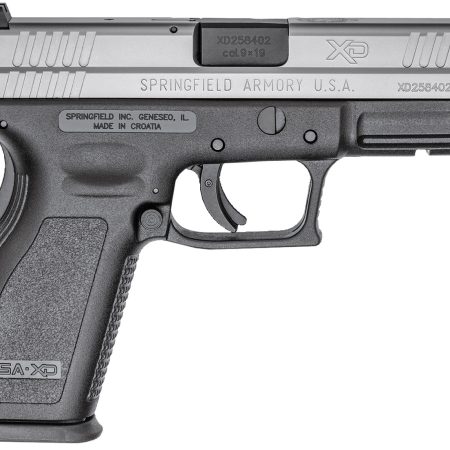 Springfield Armory XD9301 XD Service *CA Compliant 9mm Luger 10+1 4" Black Melonite Steel Barrel, Serrated Stainless Steel Slide, Black Polymer Frame w/Picatinny Rail