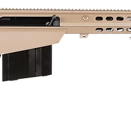Barrett 18066 M107A1  50 BMG 20" 10+1 Flat Dark Earth Cerakote Flat Dark Earth Fixed with Sorbothane Recoil Pad Stock Black Polymer Grip