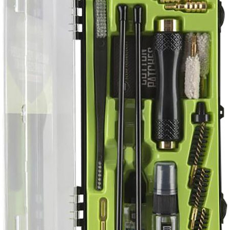Breakthrough Clean BTCCCHGPCC Vision Series Cleaning Kit Handgun/Pistol Caliber Carbine, Nylon Bristles, 15 Pieces, Plastic Case