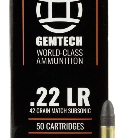 Gemtech 3009679 Subsonic  22LR 42gr Lead Round Nose 50/Box