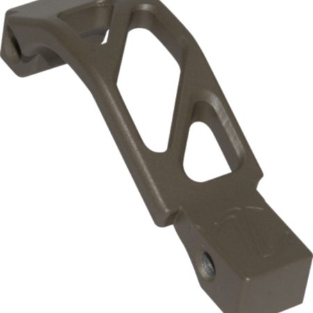 Timber Creek Outdoors AROTGFDE AR Oversized Trigger Guard Drop-In Flat Dark Earth Cerakote Aluminum For AR-Platform