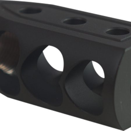 Timber Creek Outdoors 50BEOHBBLC Muzzle Brake  Black Cerakote with 49/64-20 tpi Threads for 50 Beowulf AR-Platform