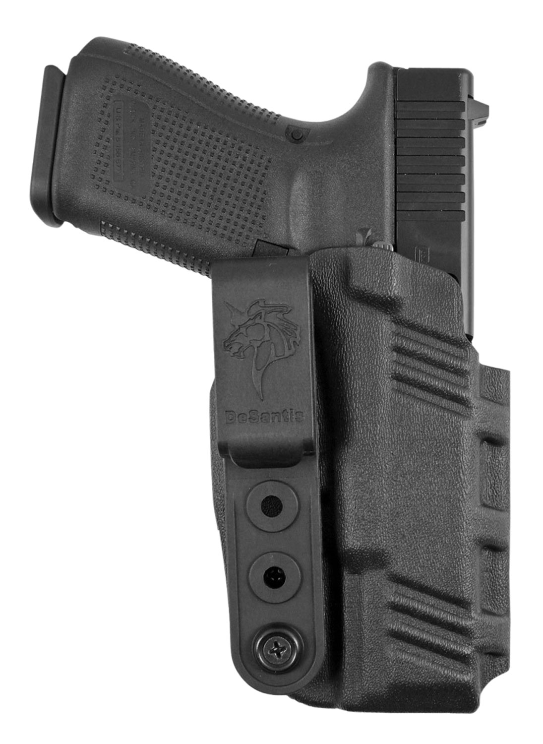 DeSantis Gunhide 137KJ9PZ0 Slim-Tuk IWB Kydex Belt Clip Fits Springfield Hellcat 3" Ambidextrous
