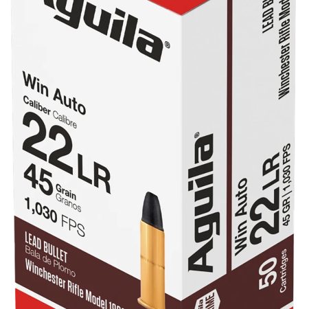 Aguila 1B220504 Target & Range Rimfire 22Win 45gr Lead Round Nose 50 Per Box/100 Case