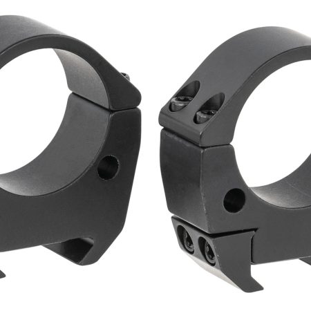 Talley TMS30M Modern Sporting  Black Anodized Aluminum 30mm Tube Medium Picatinny Rail 0 MOA